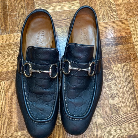 Gucci Other - GUCCI MAN LEATHER SHOES SIZE 7.5 . MADE IN ITALY.